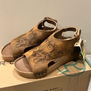 Roper Brown Women's Sandals Josie